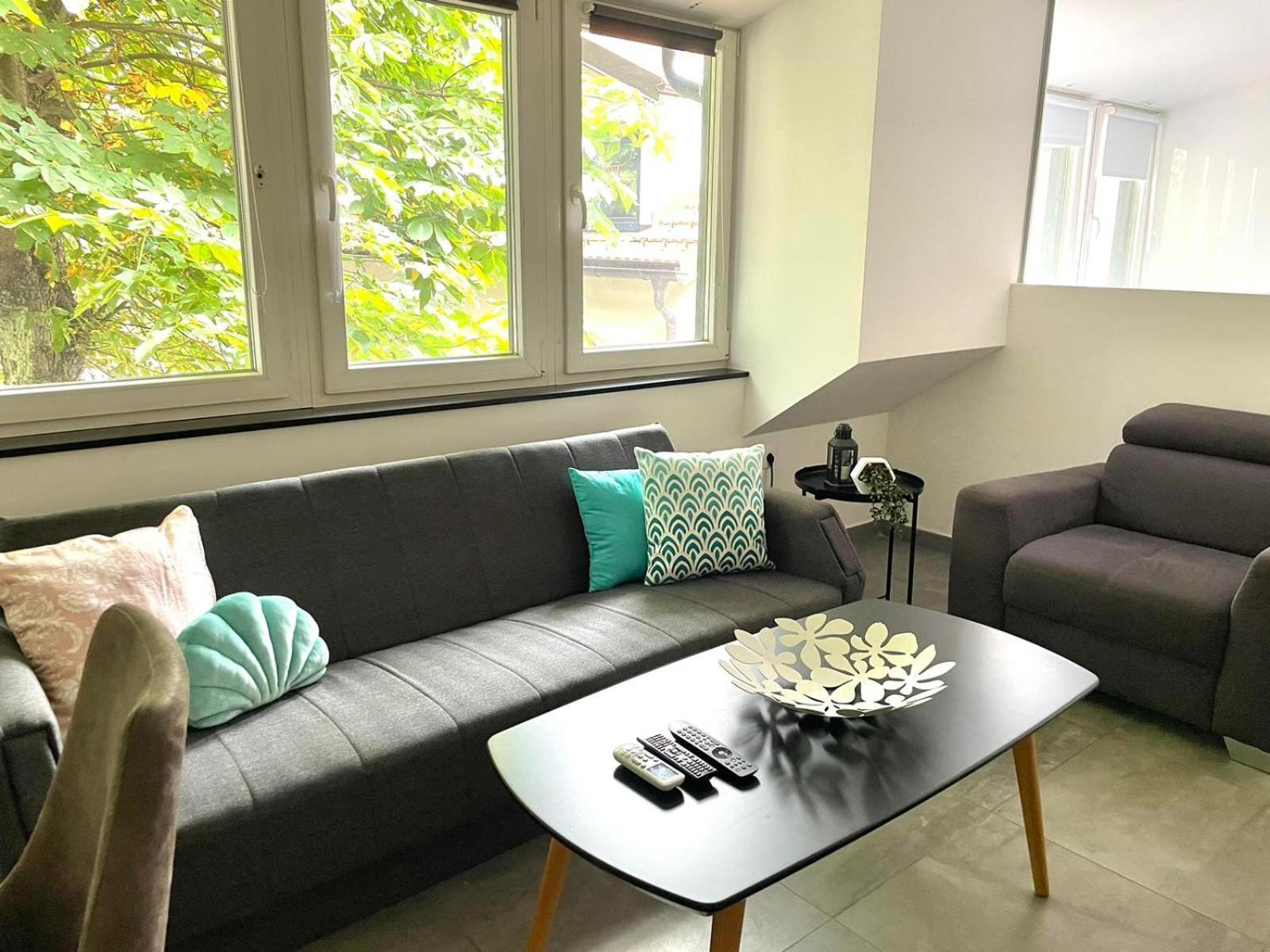 Khan Apartments Ljubljana Szoba fotó